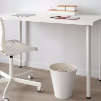 Мусорное ведро Ikea Fniss 10 л / Пластик / Белый photo 3