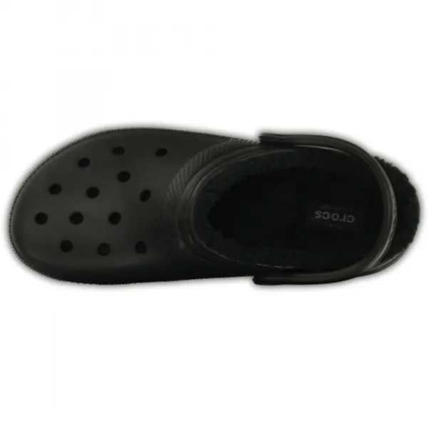 Saboți pentru bărbați Crocs Classic Lined Clog Black photo 3