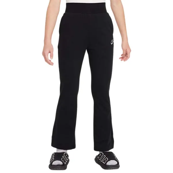 Спортивные брюки для девочек Nike G Nsw Flare Pant Jsy Lbr Черный photo 1 Спортивные брюки для девочек Nike G Nsw Flare Pant Jsy Lbr Черный photo 1