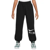 Pantaloni sportivi pentru fete Nike Nsw Ft Air Pants Black