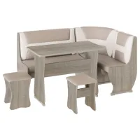 Colț de bucătărie BonMebel Uyut 3  Stânga / Sonoma Oak