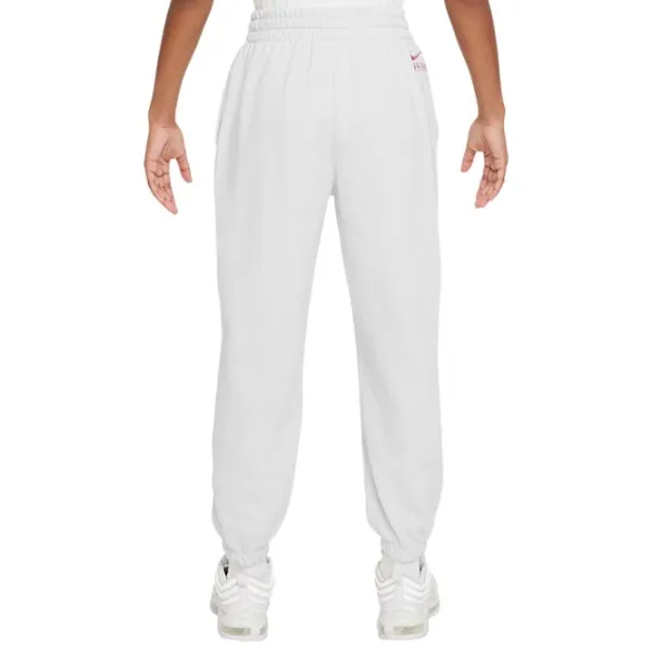 Pantaloni sportivi pentru fete Nike G Nsw Ft Air Pant White photo 2