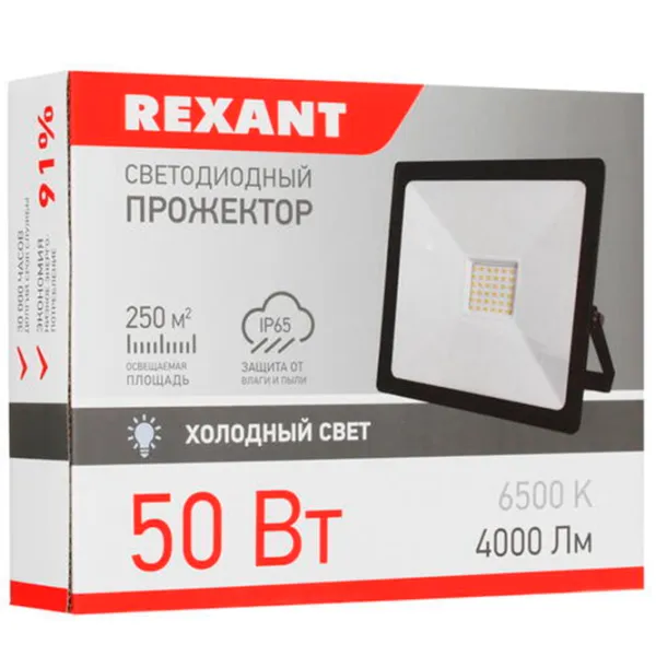 Proiector LED Rexant 605-004 White / 4000 Lm photo 6