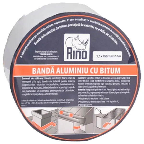 Клейкая лента Rino 514353 Битум photo 1