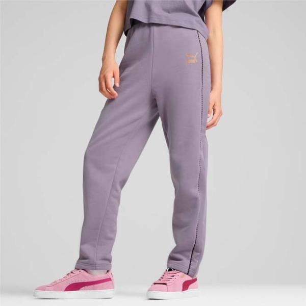 Спортивные брюки для девочек Puma Off Side Track Pants G Pale Plum Пурпурный photo 2 Спортивные брюки для девочек Puma Off Side Track Pants G Pale Plum Пурпурный photo 2