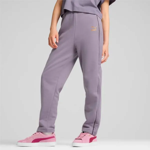 Спортивные брюки для девочек Puma Off Side Track Pants G Pale Plum Пурпурный photo 2