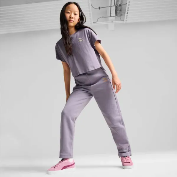 Спортивные брюки для девочек Puma Off Side Track Pants G Pale Plum Пурпурный photo 5