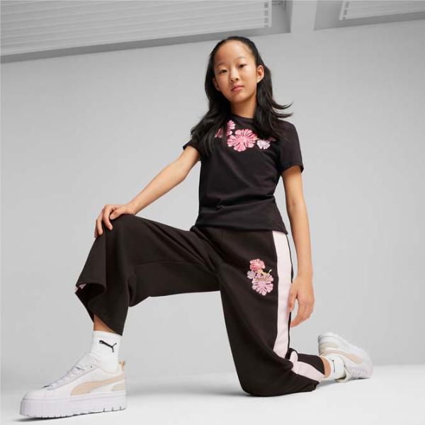 Спортивные брюки для девочек Puma T7 Snflr 7|8 Sweatpants Tr G Черный photo 5 Спортивные брюки для девочек Puma T7 Snflr 7|8 Sweatpants Tr G Черный photo 5
