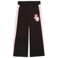 Pantaloni sportivi pentru fete Puma T7 Snflr 7|8 Sweatpants Tr G Black