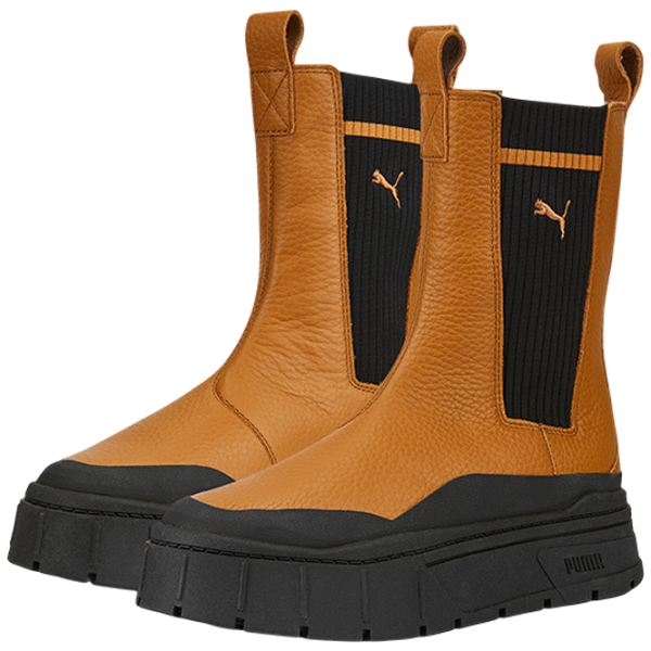 Botine pentru femei Puma Mayze Stack Chelsea Casual Wns 37.5 / Brown photo 1 Botine pentru femei Puma Mayze Stack Chelsea Casual Wns 37.5 / Brown photo 1