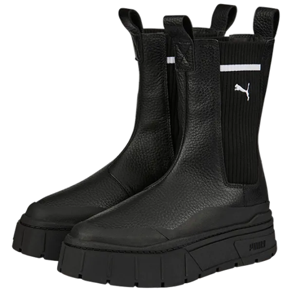 Botine pentru femei Puma Mayze Stack Chelsea Casual Wns 40.5 / Black photo 1 Botine pentru femei Puma Mayze Stack Chelsea Casual Wns 40.5 / Black photo 1