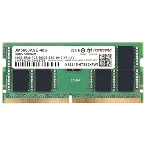 Оперативная память Transcend JetRam TS6GSA64V6E5  / DDR5 / 48 ГБ photo 1