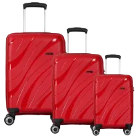Valiză CCS 5223 Set 105l/ Red