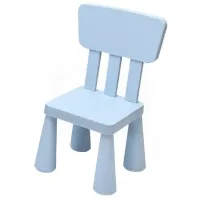 Детский стул Costway HW66810BL-C  1 год / Светло-синий