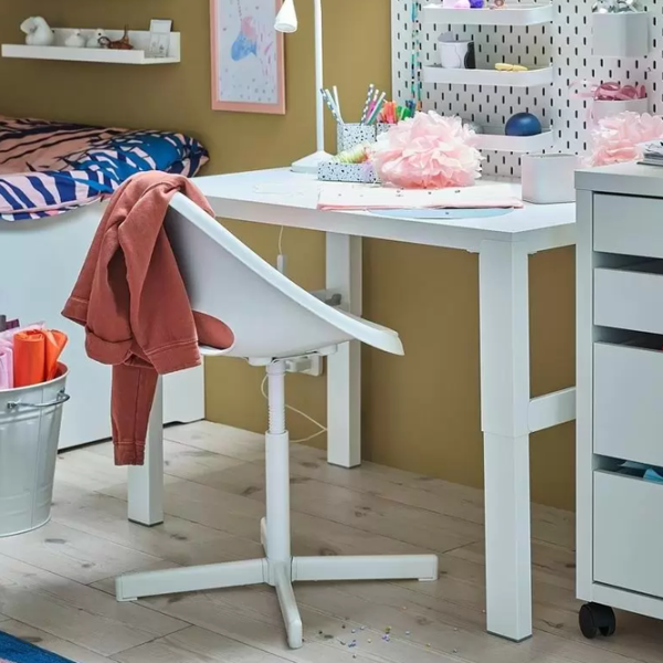Scaun pentru copii Ikea Loberget/Sibben / White photo 4 Scaun pentru copii Ikea Loberget/Sibben / White photo 4