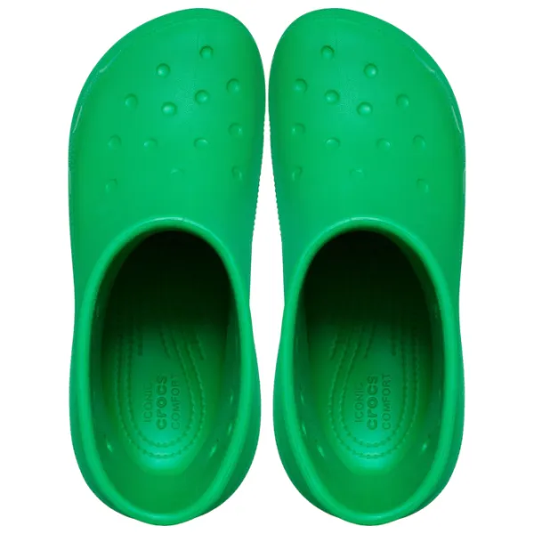 Cizme pentru femei Crocs Classic Crush Boot Grssgrn  Green / Croslite photo 4