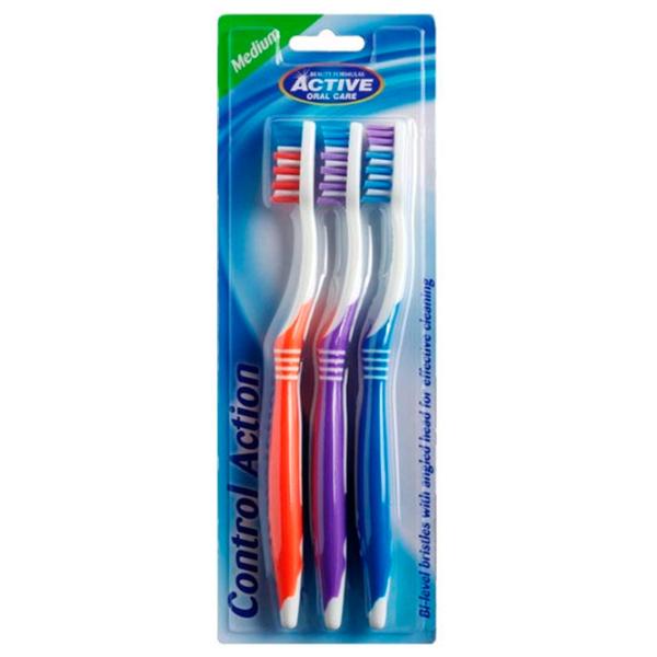 Зубные щётки Active Action Control 3 photo 1