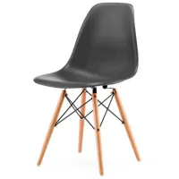 Scaun de bucătărie Modern Home PC-005 Polipropilenă/ Dark Gray Stejar sonoma