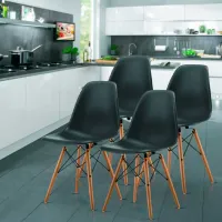 Scaun de bucătărie Modern Home PC-005 Polipropilenă/ Dark Gray Stejar sonoma photo 4
