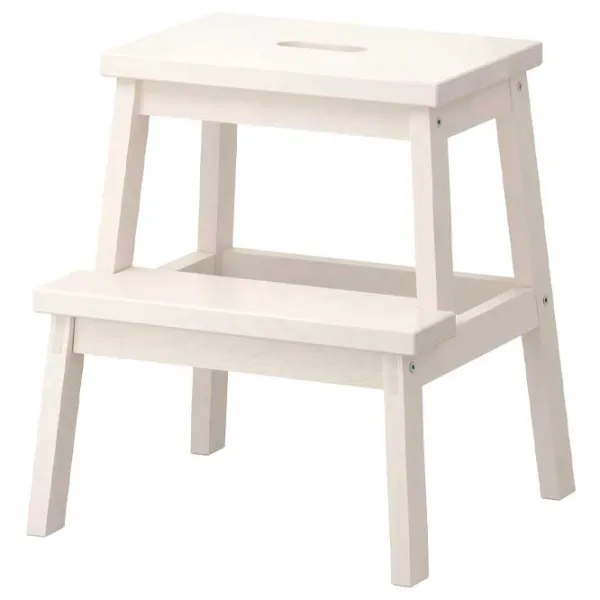 Taburetă Ikea Bekvam White photo 1