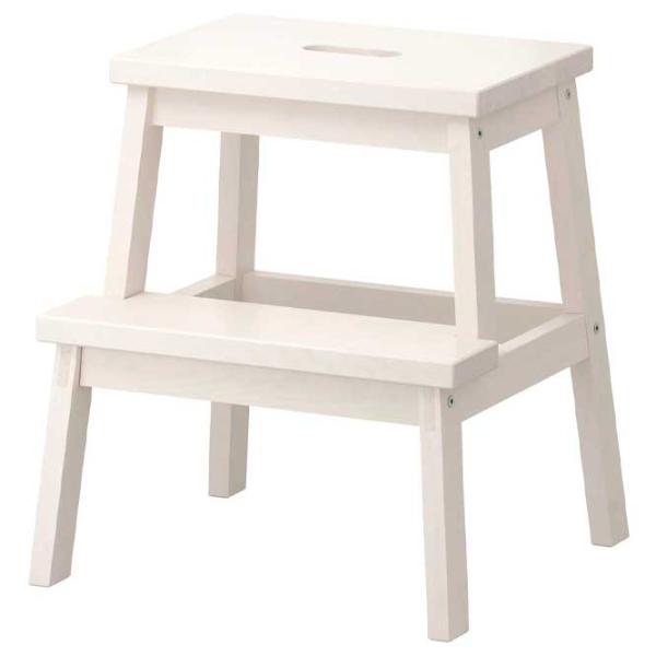 Taburetă Ikea Bekvam White photo 1