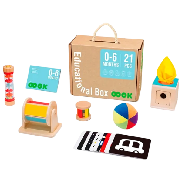 Joc educativ Tooky Toy TK750 0+/ Dezvoltare photo 1