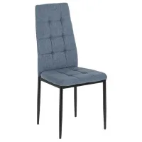 Кухонный стул Mebel Elite TEX Ткань/ Тёмно-серый Черный