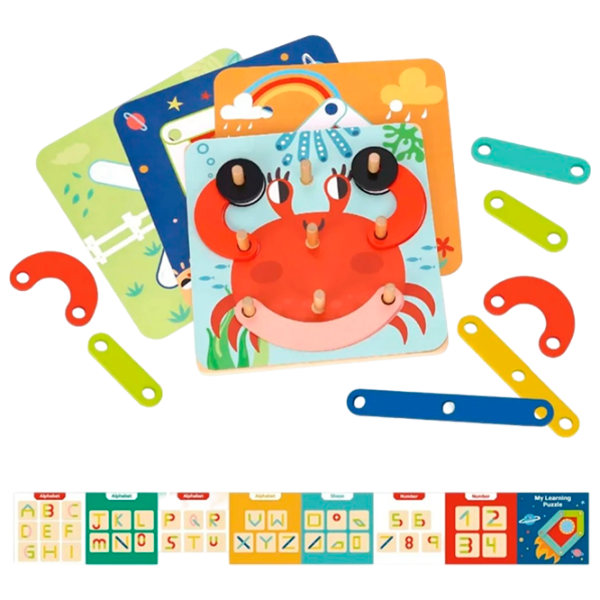 Развивающий набор Tooky Toy TH123 3+/ Развитие photo 1