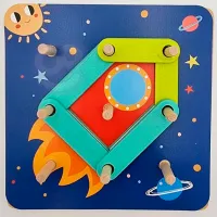Joc educativ Tooky Toy TH123 3+/ Dezvoltare photo 2