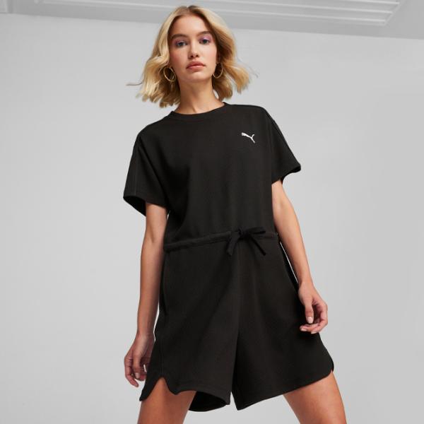 Salopetă pentru femei Puma Her Short Jumpsuit Black photo 2 Salopetă pentru femei Puma Her Short Jumpsuit Black photo 2