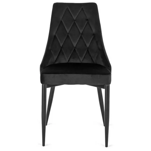 Scaun de bucătărie Mebel Elite Cork Velur/ Black Black photo 2 Scaun de bucătărie Mebel Elite Cork Velur/ Black Black photo 2