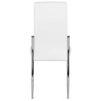 Scaun de bucătărie Mebel Elite Molly Piele artificială/ White Gray photo 4