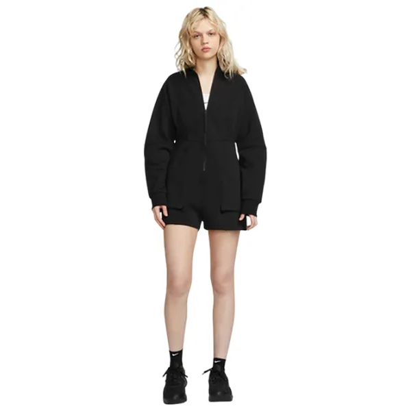Salopetă pentru femei Nike W Nsw Tch Pck Jumpsuit Black photo 4