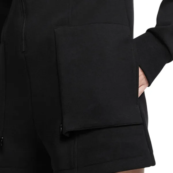 Salopetă pentru femei Nike W Nsw Tch Pck Jumpsuit Black photo 5