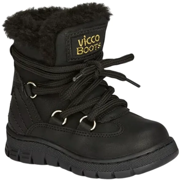 Botine unisex pentru copii Vicco 946.P20K.222  29 / Black photo 1 Botine unisex pentru copii Vicco 946.P20K.222  29 / Black photo 1