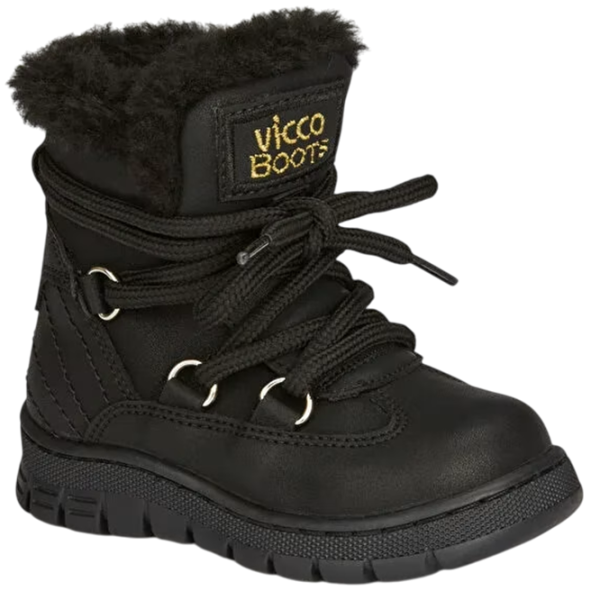 Botine unisex pentru copii Vicco 946.P20K.222  29 / Black photo 1 Botine unisex pentru copii Vicco 946.P20K.222  29 / Black photo 1