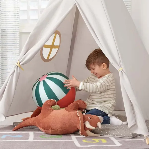 Детская палатка Ikea Hovlig  3 года - 6 лет / Grey photo 2