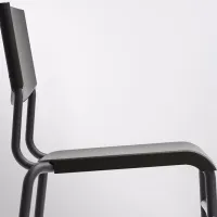 Scaun de bar Ikea 5406057 Plastic / Oțel / Black photo 2