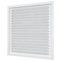 Grilă de ventilare ERA 3030МЭ Oțel / White photo 2