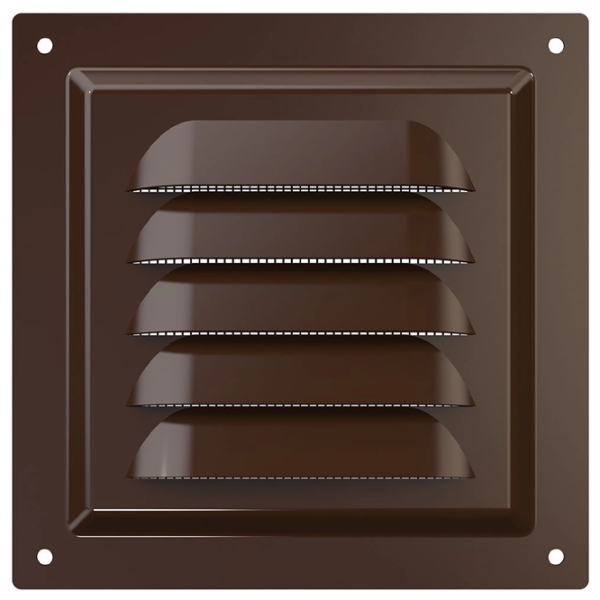 Grilă de ventilare ERA 1212МЭ  Oțel / Brown photo 4