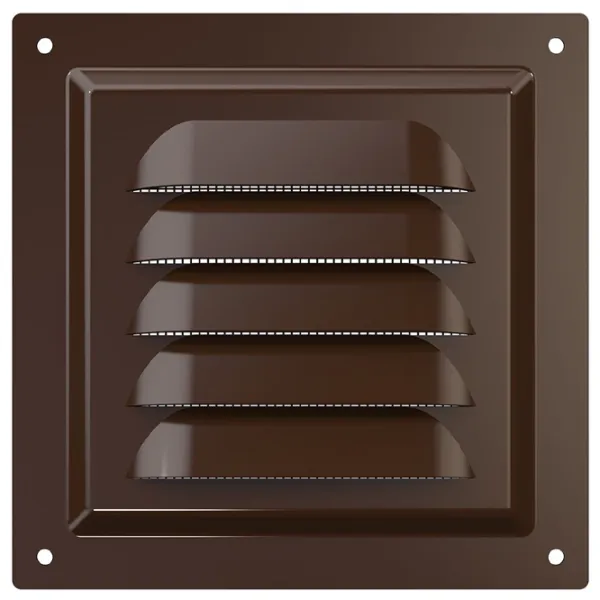 Grilă de ventilare ERA 1212МЭ  Oțel / Brown photo 5
