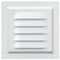 Grilă de ventilare ERA 1212МЭ Oțel / White photo 3