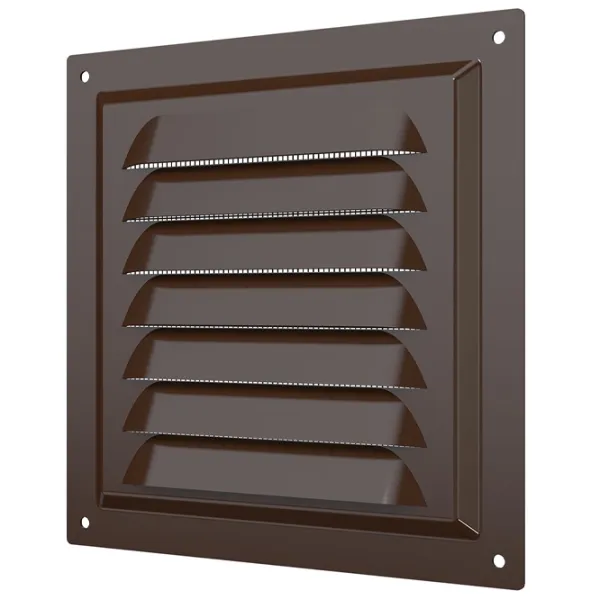 Grilă de ventilare ERA 1515МЭ  Oțel / Brown photo 2 Grilă de ventilare ERA 1515МЭ  Oțel / Brown photo 2