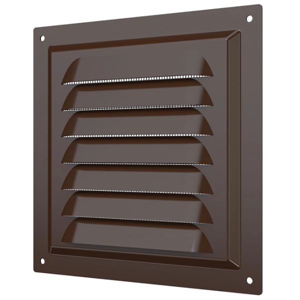 Grilă de ventilare ERA 1515МЭ  Oțel / Brown photo 2 Grilă de ventilare ERA 1515МЭ  Oțel / Brown photo 2