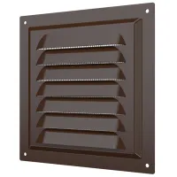 Grilă de ventilare ERA 1515МЭ Oțel / Brown photo 2