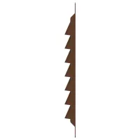 Grilă de ventilare ERA 1515МЭ Oțel / Brown photo 4