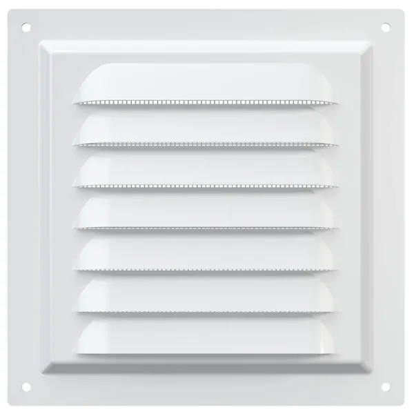 Grilă de ventilare ERA 1515МЭ  Oțel / White photo 1 Grilă de ventilare ERA 1515МЭ  Oțel / White photo 1
