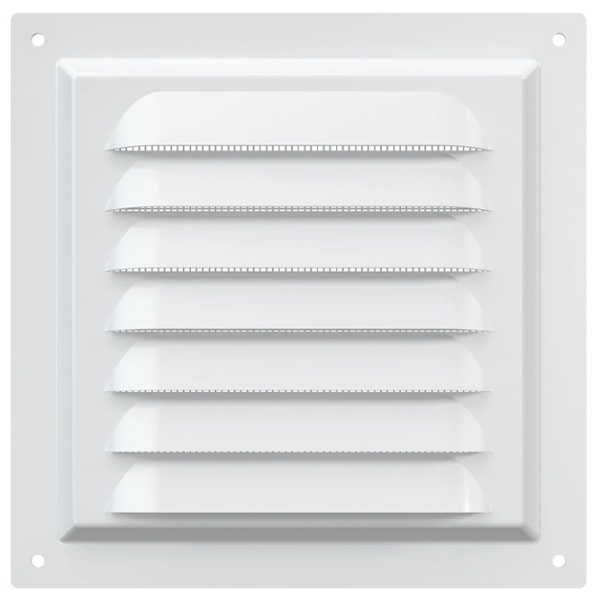 Grilă de ventilare ERA 1515МЭ  Oțel / White photo 1 Grilă de ventilare ERA 1515МЭ  Oțel / White photo 1
