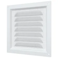 Grilă de ventilare ERA 1515МЭ Oțel / White photo 3