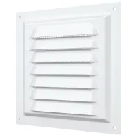 Grilă de ventilare ERA 1515МЭ Oțel / White photo 4